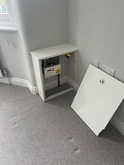 Frame made and top and side fitted