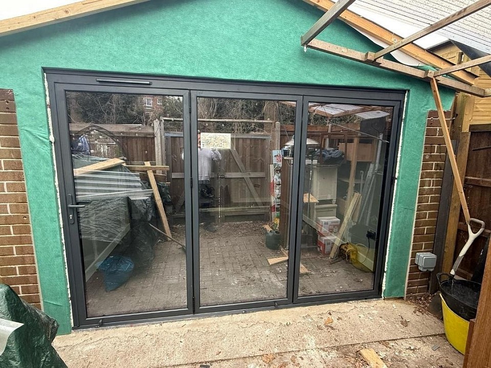 Bi folds fitted