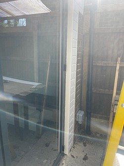 Paneling applied to exterior and outside socket