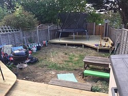 Seating zone complete and Play area complete