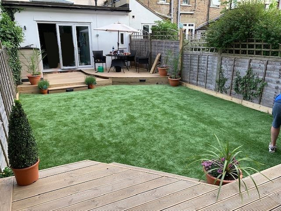 Garden completed